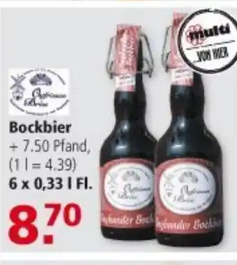 Multi Markt Bockbier 6x0,33L Angebot