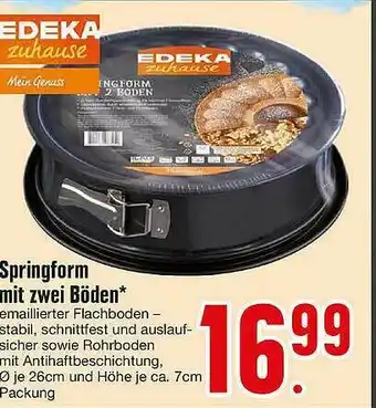 Edeka Springform Mit Zwei Böden Angebot