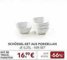 Edeka Schüssel-set Aus Porzellan Angebot