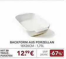 Edeka Backform Aus Porzellan Angebot