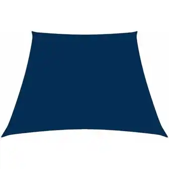 ManoMano Sonnensegel,Sonnenschutzsegel, UV-Strahlenschutz für Außenbereich, Terrasse, Garten Oxford-Gewebe Trapezförmig 3/5x4 m Blau V Angebot