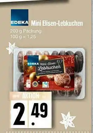 Edeka Mini Elisen-lebkuchen Angebot