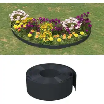 ManoMano Bonnevie - Rasenkanten 5 Stk. Schwarz 10 m 20 cm Polyethylen vidaXL68980 Angebot