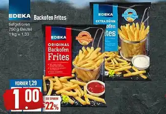 Edeka Backofen Frites Edeka Angebot