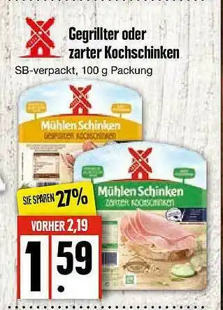 Edeka Rügenwalder Mühle Gegrillter Oder Zarter Kochschinken Angebot