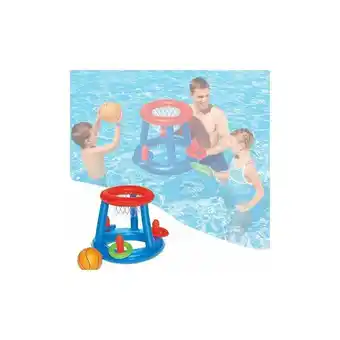 ManoMano Aufblasbares Pool- und Basketballspielzeug - Sommer-Schwimmbojen-Wurfspiel für Kinder und Erwachsene Angebot