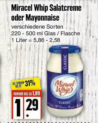 Edeka Frischemarkt Miracel Whip Salatcreme Oder Mayonnaise Angebot