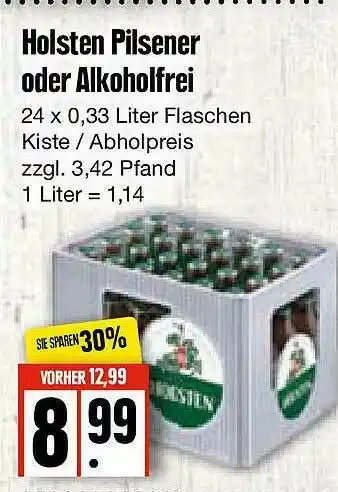 Edeka Frischemarkt Holsten Pilsener Oder Alkoholfrei Angebot