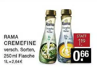 Edeka Zurheide Rama Cremefine Angebot