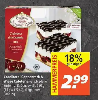 Marktkauf Conditorei Coppenrath & Wiese Cafeteria Angebot