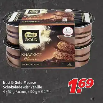 Marktkauf Nestlé Gold Mousse Schokolade Oder Vanille Angebot