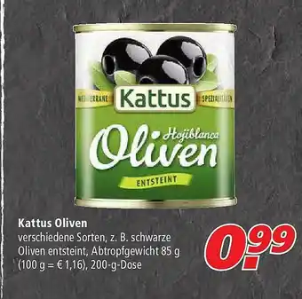 Marktkauf Kattus Oliven Angebot