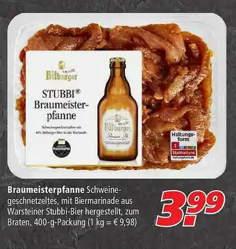 Marktkauf Braumeisterpfanne Angebot