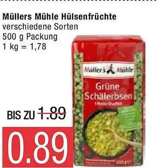 Marktkauf Müllers Mühle Hülstenfrüchte Angebot