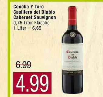 Marktkauf Concha Y Toro Casillero Del Diablo Cabernet Sauvignon Angebot