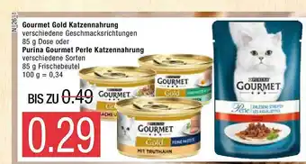 Marktkauf Gourmet Gold Katzennahrung Oder Purina Gourmet Perle Katzennahrung Angebot