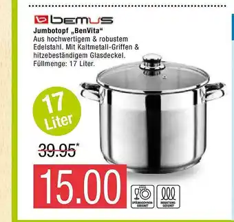 Marktkauf Jumbotopf „benvita” Bemus Angebot