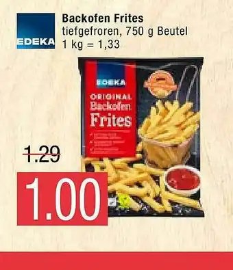 Marktkauf Edeka Backofen Frites Angebot