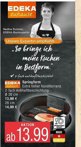 Marktkauf Edeka Zuhause Springform Angebot