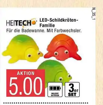 Marktkauf Heitech Led-schildkröten-familie Angebot