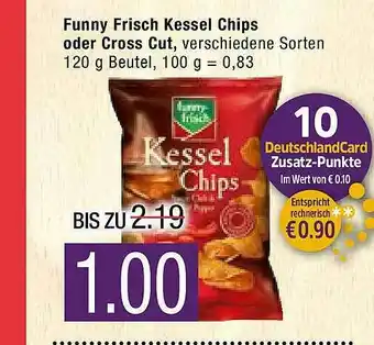 Marktkauf Funny Frisch Kessel Chips Oder Cross Cut Angebot