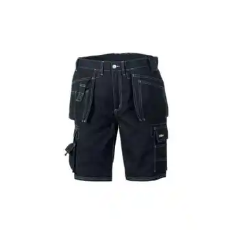 ManoMano Canvas (270 g/m²) Shorts bermuda Schwarz 65% Poly 35% Baumw 4341 Gr.44 - Texxor Angebot