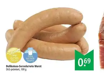 Marktkauf Delikatess-servela Rote Wurst Angebot