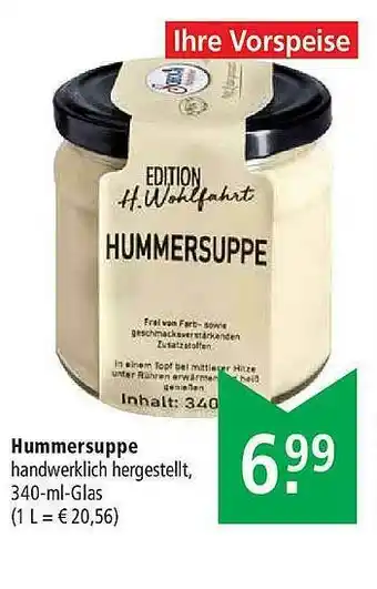 Marktkauf Hummersuppe Angebot