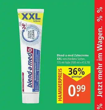 Marktkauf Blend-a-med Zahncreme Xxl Angebot