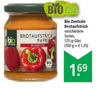 Marktkauf Bio Zentrale Brotaufstrich Angebot