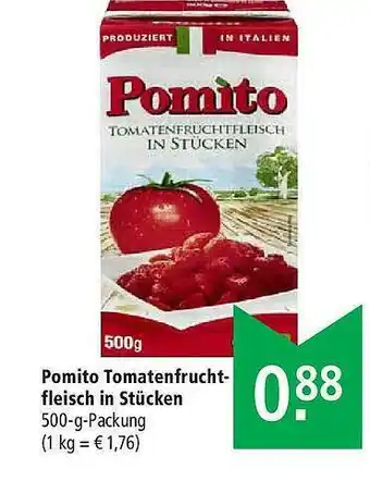 Marktkauf Pomito Tomatenfrucht-fleisch In Stücken Angebot