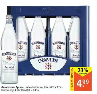 Marktkauf Gerolsteiner Sprudel Angebot