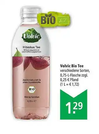 Marktkauf Volvic Bio Tee Angebot