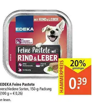 Marktkauf Edeka Feine Pastete Angebot