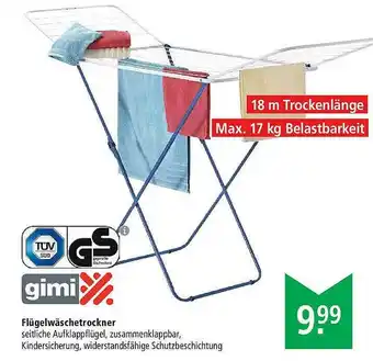 Marktkauf Flügelwäschetrockner Gimi Angebot