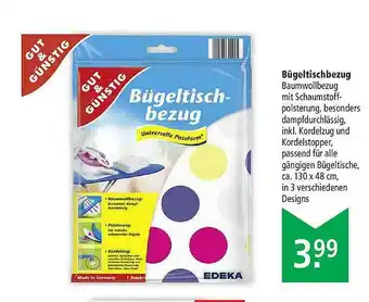 Marktkauf Gut & Günstig Bügeltischbezug Angebot