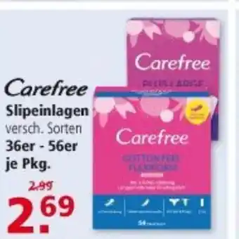 Multi Markt Carefree Slipeinlagen Angebot