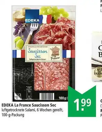 Marktkauf Edeka La France Saucisson Sec Angebot