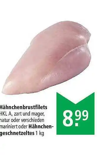 Marktkauf Hähnchenbrustfilets Angebot