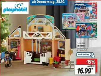 Lidl Playmobil Spieleset Angebot