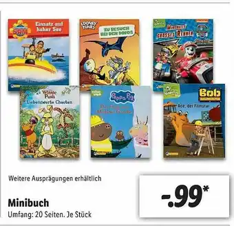 Lidl Minibuch Angebot