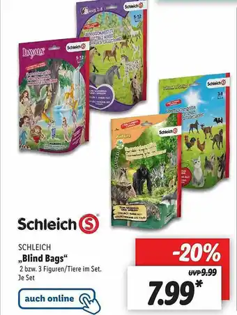 Lidl Schleich „blind Bags” Angebot