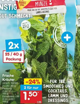 Netto Marken-Discount Frische Kräuter Angebot