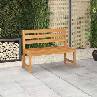 ManoMano Gartenbank Ruhebank Gartenstuhl 114 cm Massivholz Teak XZZZ834795 Maisonchic Angebot