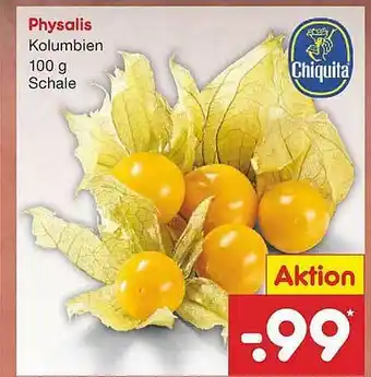 Netto Marken-Discount Physalis Kolumbien Angebot