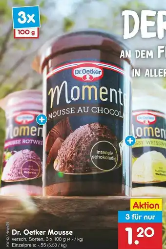 Netto Marken-Discount Dr. Oetker Mousse Angebot