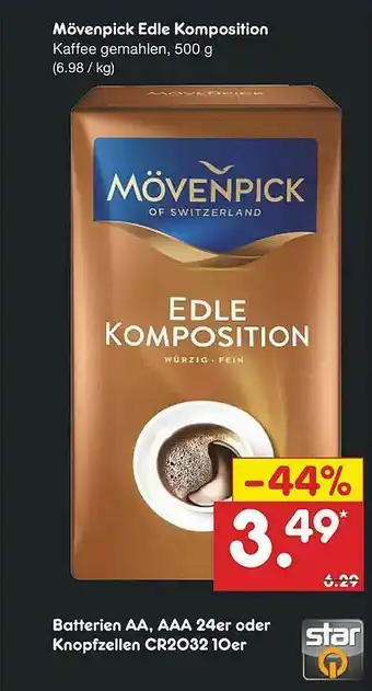 Netto Marken-Discount Mövenpick Edle Komposition Angebot