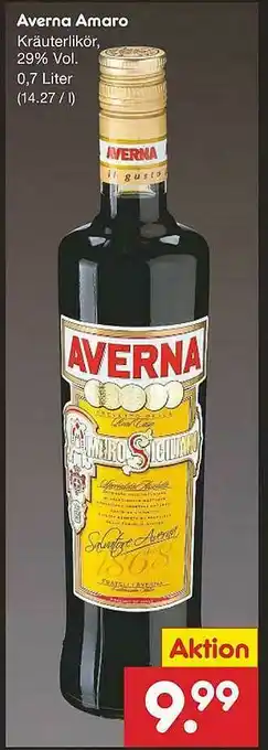 Netto Marken-Discount Averna Amaro Angebot