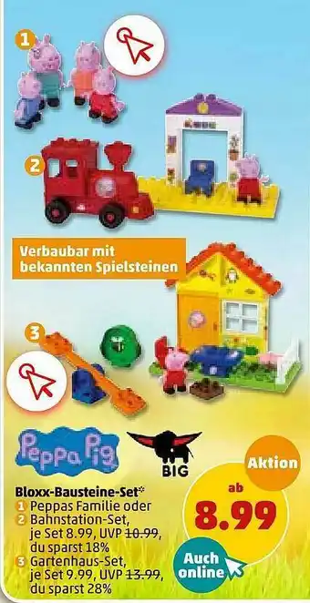 PENNY Peppa Pig Bloxx-bausteine-set Angebot