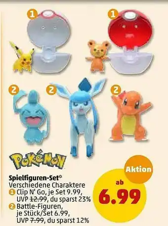 PENNY Pokémon Spielfiguren-set Angebot